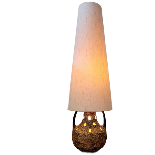 Vintage Keramieken Fat Lava Vloerlamp Uit 1960 1