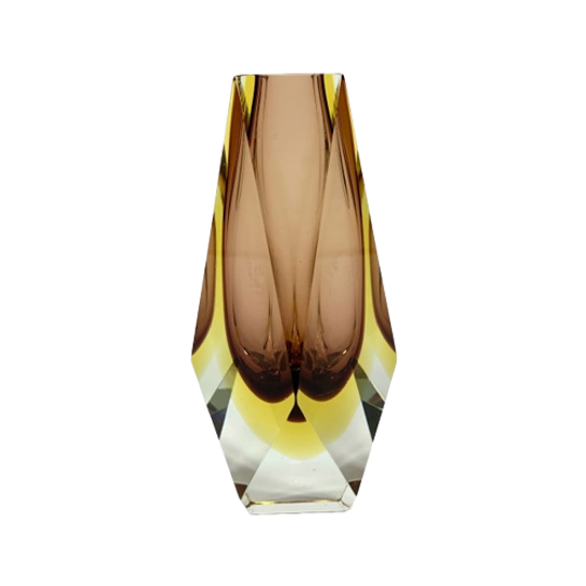 Murano Sommerso Vaasje 16 Cm Hoog, Jaren 60 1