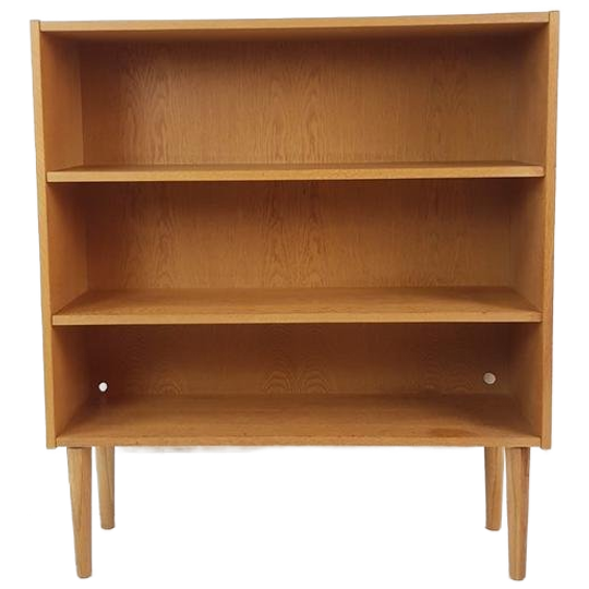 Vintage Deens Eiken Boekenkastje 1