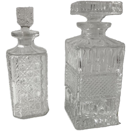 Karaf Van Kristal, 2 Stuks 1