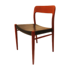 Mid Century Chair Model 75 By Niels Otto Møller For J. Møllers thumbnail 1