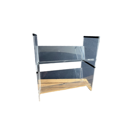 Modulaire Plexiglas Boekenkastjes 1