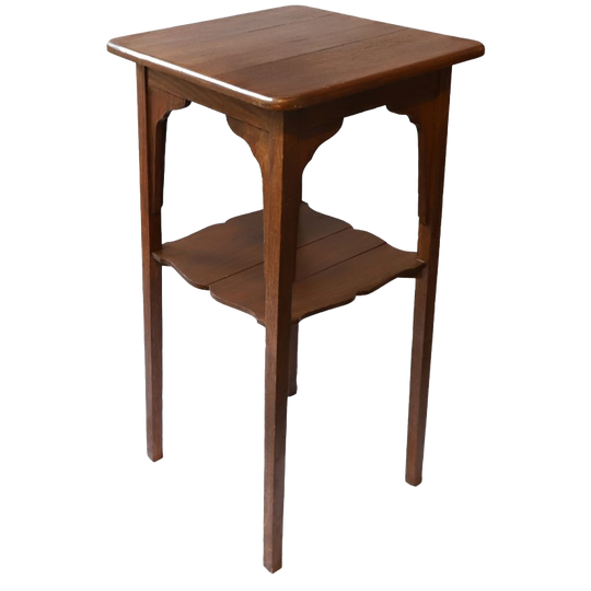 Art Deco Sierlijke Planten/bijzettafel Hout, Jaren '20 1