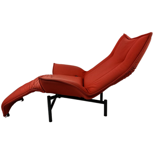 Vintage Red Veranda Chair By Vico Magistretti 1