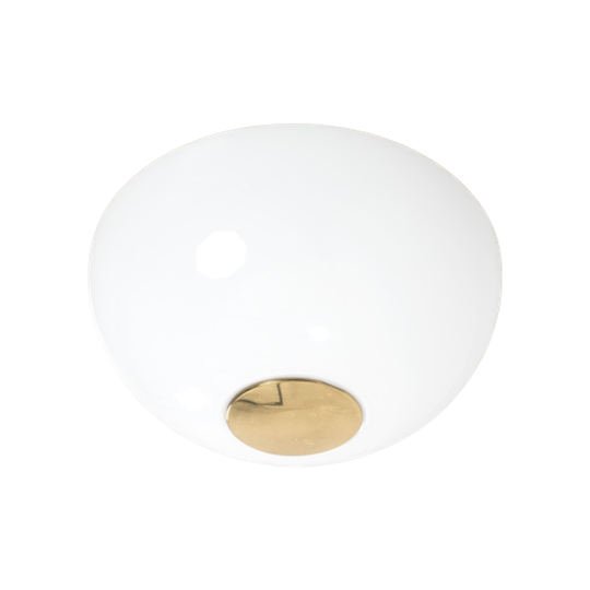 Plafondlamp Messing En Glas 63049 1