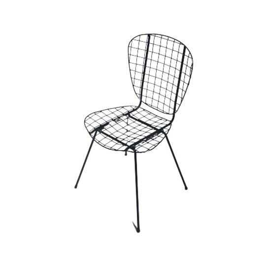 Vintage Wire Chair - In/outdoor Usage - Maker Unknown, Made In Holland - Great Condition 1