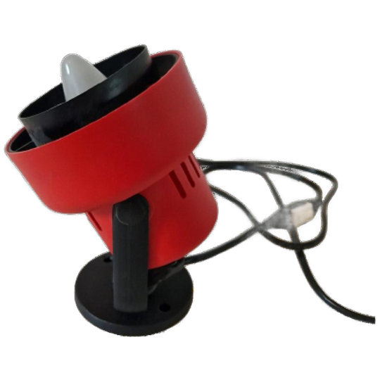 * Vintage Wandlamp Wandspot Rood Wandlampje 1