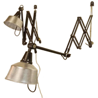 1 X Vintage Schaarlampen, Curt Fischer Stijl
