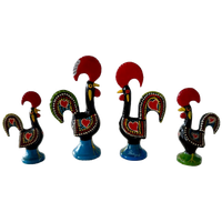 4 X Hanen Barcelos & Attributen Portugees