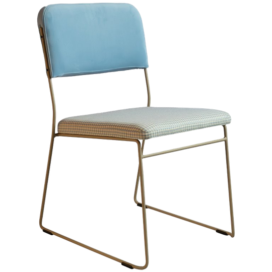 NOGA Design Lima Blauw/beige 1