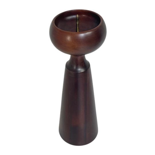 Mid Century Modern / Scandinavian Design - Xxl Candelabra - Solid Teak Wood 1