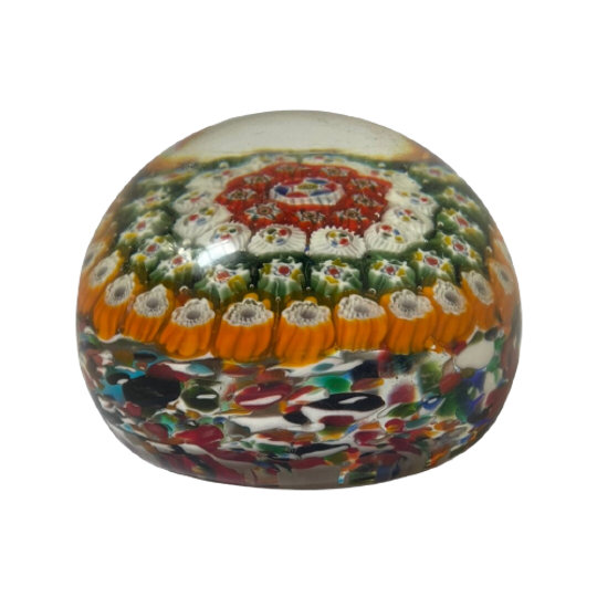 Handmade - Millefiori - Presse Papier / Paperweight- Floral Decor 1