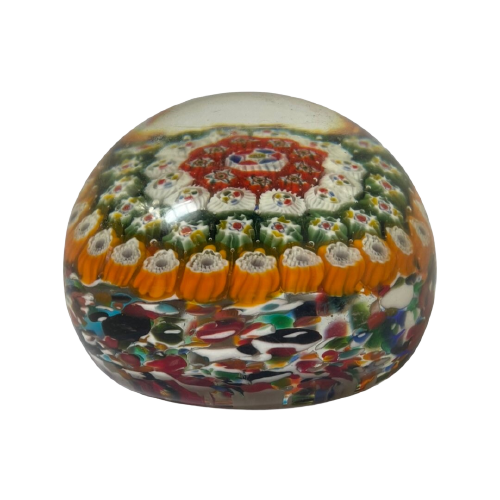 Handmade - Millefiori - Presse Papier / Paperweight- Floral Decor