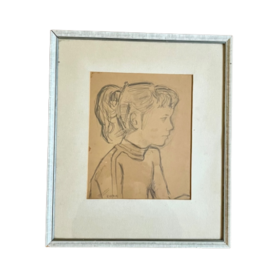Portret Van Een Meisje Genaamd: Cora, Door Peter Blokhuis 1
