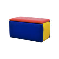 Kleurrijke Poef Primaire Kleuren