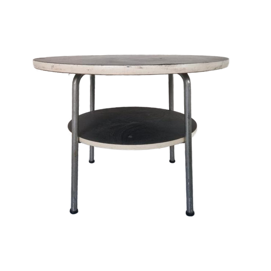 Gispen 503 Bauhaus Stijl Salon Tafel 80 Cm Design Vintage. 1