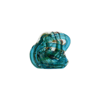 Large Mdina 'Blue Summer' Maltese Glass Sculpture 1980S