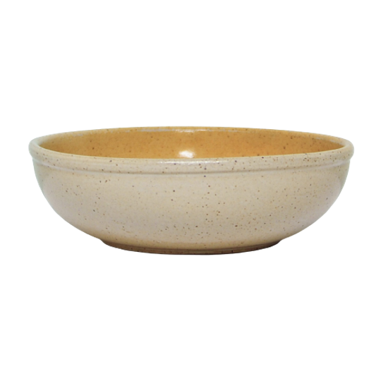 Beige Gespikkelde Schaal Gres du Marais France 1