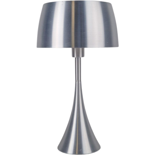 Vintage Tafellamp Steinhauer Aluminium Mushroom Design Lamp