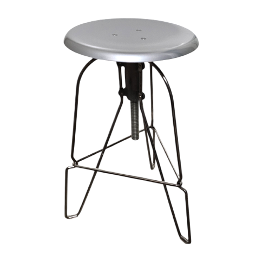 "model Six" Aluminium Stool By Jeff Covey 1