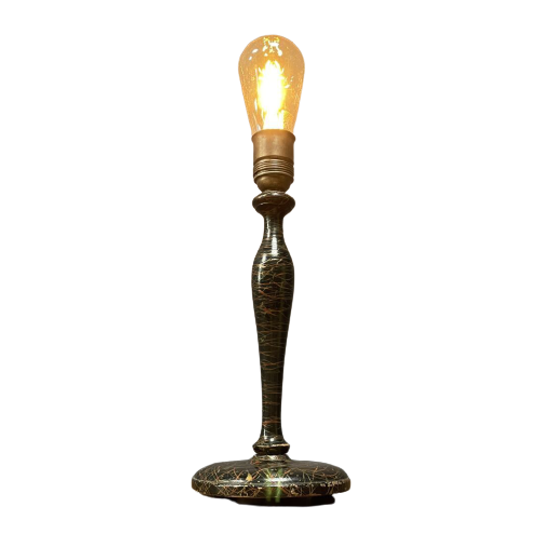 Zwarte Sfeerlamp Met Verfspetters 1