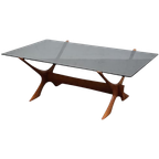 Vintage Coffee Table, Frederik Schriever Abeln "Condor", Sweden , 1960S thumbnail 1
