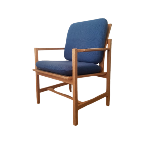 Vintage Borge Mogensen Fauteuil Voor Fredericia Bm3233