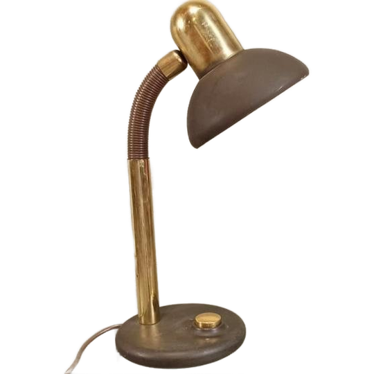 Vintage Egon Hillebrand -Leuchten Bureaulamp Tafellamp 1
