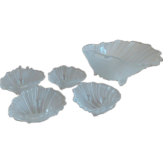 Murano Schalenset Schelpvorm 1