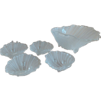 Murano Schalenset Schelpvorm thumbnail 1