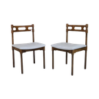 Pair Of Vintage Dining Chairs thumbnail 1