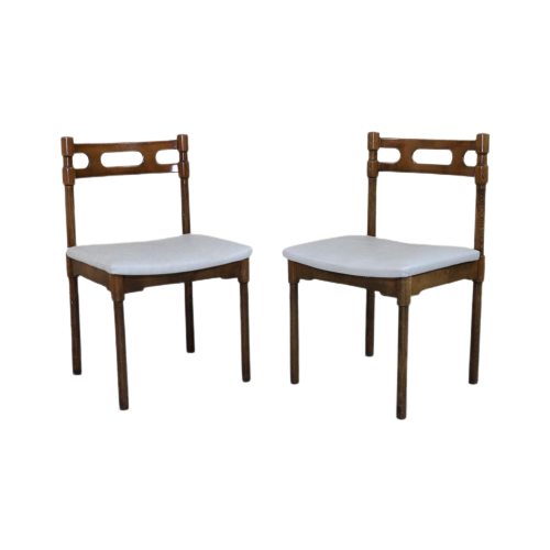 Pair Of Vintage Dining Chairs
