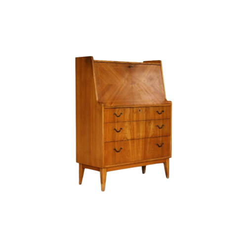 Vintage Secretaire | Bureau | Kast | Zweeds