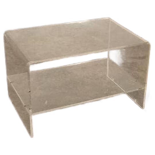 Vintage Space Age Plexiglas Lp Tafel Bijzettafel 1
