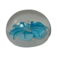 Handmade - Murano - Presse Papier / Paperweight- Floral Decor