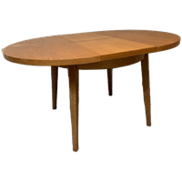 Ronde Uitschuifbare Eettafel Van Lübke