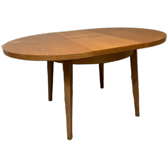 Ronde Uitschuifbare Eettafel Van Lübke 1