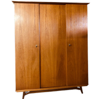 Vintage Kledingkast | Teak Hout | Jaren 60 | Retro Kast