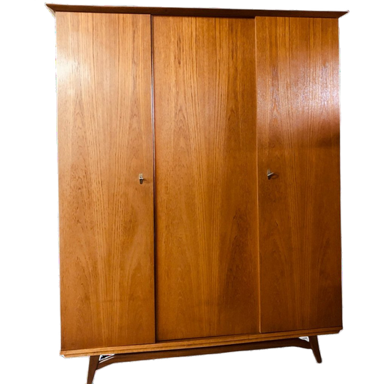 Vintage Kledingkast | Teak Hout | Jaren 60 | Retro Kast 1