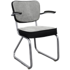 Tubular Frame Armchair By Ahrend De Cirkel 1960s thumbnail 1