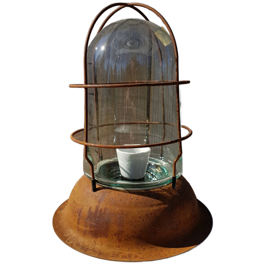 Landelijke Bureaulamp Tafellamp Cortenstaal - Pc2 1