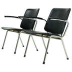 Set Of 2 Tubular Armchairs By Gebroeders de Wit 1960s thumbnail 1