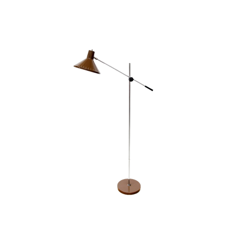 Dutch Design Balance Floor Lamp By J.M.Hoogervorst For Anvia, 1960S