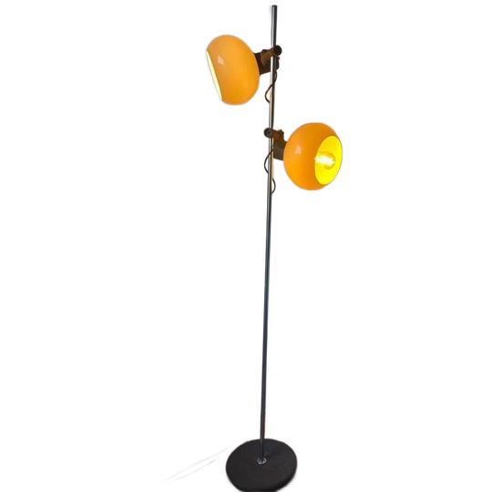 Vintage Dijkstra Herda Mushroom Vloerlamp - Space Age 1