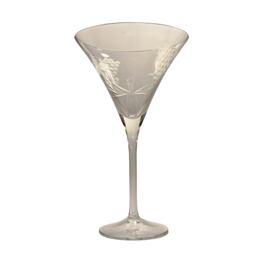 Martiniglas Geslepen 18cm 1