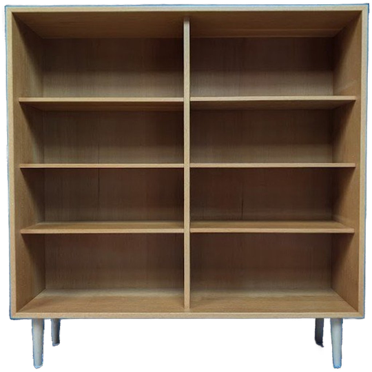 Vintage Eiken Boekenkast, Deens Design 1