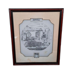 Glasgravure Van De Stad Rotterdam/ G.swanepoel thumbnail 1