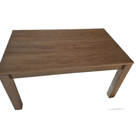 Massieve Eiken Eettafel – Afwerking Grijs Eik 1