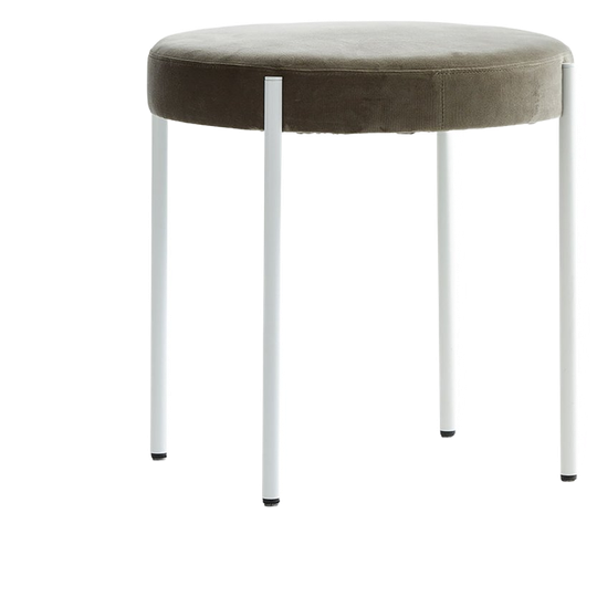 Verpan | Serie 430 Kruk Fluweel Taupe 1