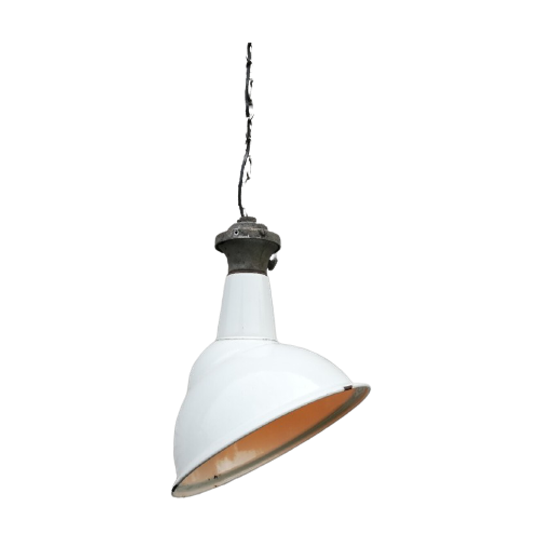 Benjamin Crysteel Parabolic Hanglamp 1950's 1